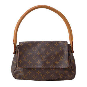 Louis Vuitton Monogram Looping Brown Semi Shoulder Bag